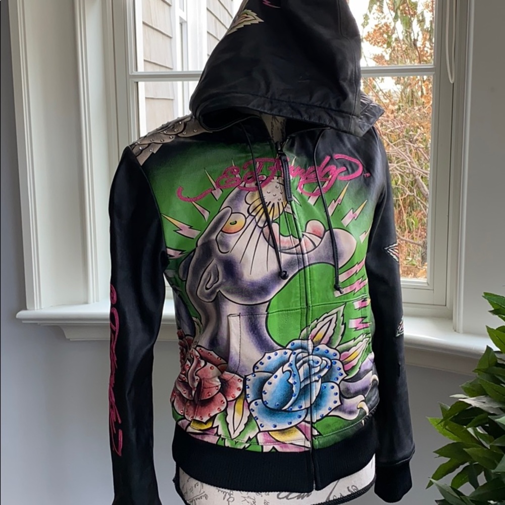 Leather jacket